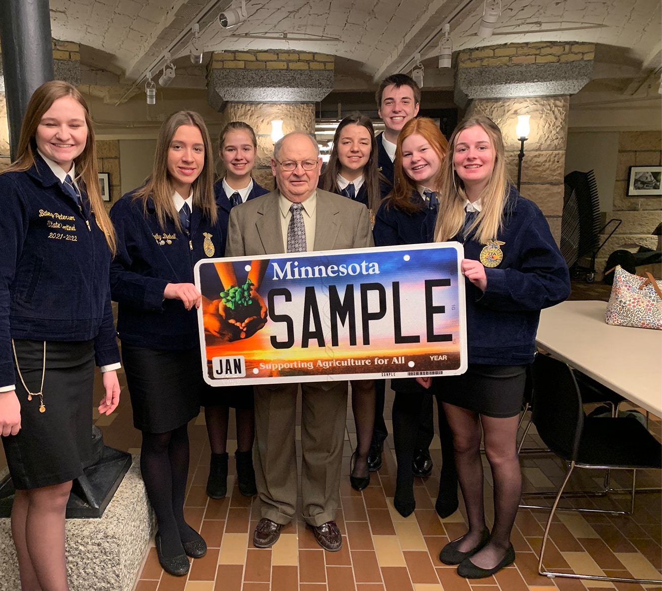 FFA Students License Plate