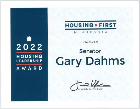 2022 Housing Leadership Award